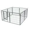 32" Dog Pet Playpen Heavy Duty Metal Exercise Fence Hammigrid 8 Panel