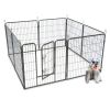 32" Dog Pet Playpen Heavy Duty Metal Exercise Fence Hammigrid 8 Panel