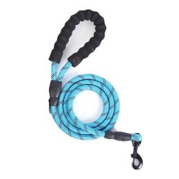 Strong Nylon Braided Dog Leash ; Pet Training Running Rope; Pet Supplies Pet Leash (Color: Blue)