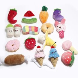 Dog Toy Sounding Bite Resistant Dental Chew Pet Toy Plush Teddy VIP Puppy Pet Product Dog Bites Toy (Specification: Rainbow Bone)