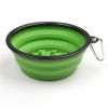 Portable Pet Feeder Travel Foldable Pet Dog Bowl Silicone Collapsible Slow 350ml/1000ml Feeding Bowl