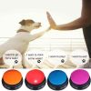 2Pcs Recordable Talking Button Pet Child Interactive Toy Voice Recording Sound Buttons Answer Buttons Pet Training Tool Dog Toys