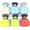 Dog Pet Travel Foldable Pooper Scooper With 1 Roll Decomposable bags Poop Scoop Clean Pick Up Excreta Cleaner