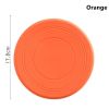 Soft Non-Slip Dog Flying Disc Silicone Game Frisbeed Anti-Chew Dog Toy Pet Puppy Training Interactive Dog Supplies